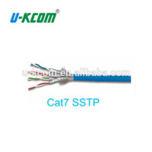 Câbles professionels de haute qualité SSTP cat6a, câble cat7 ftp, câble réseau cat7e